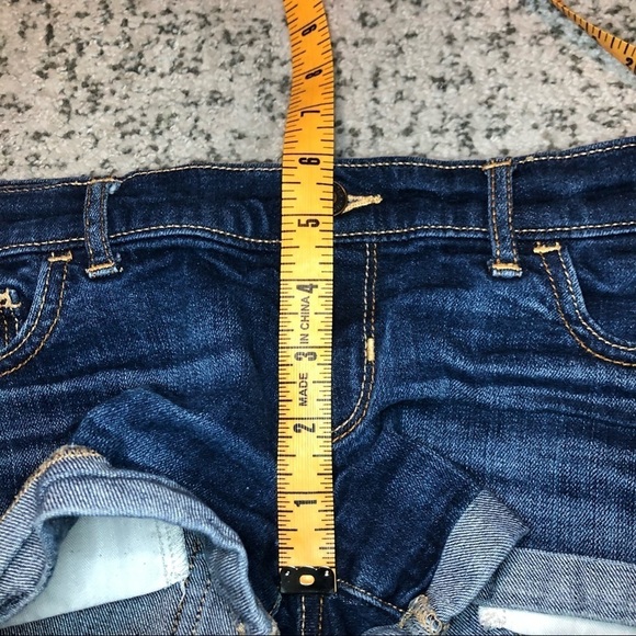 Hollister Denim Jean Shorts Size 25 - Picture 7 of 8
